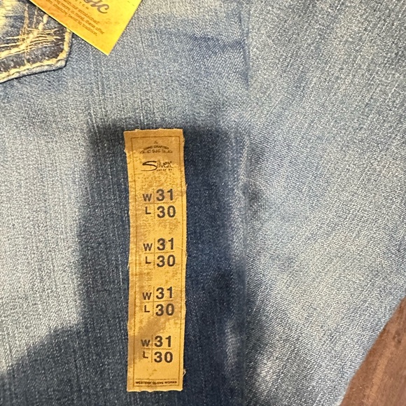 Silver women’s jeans - Picture 4 of 4